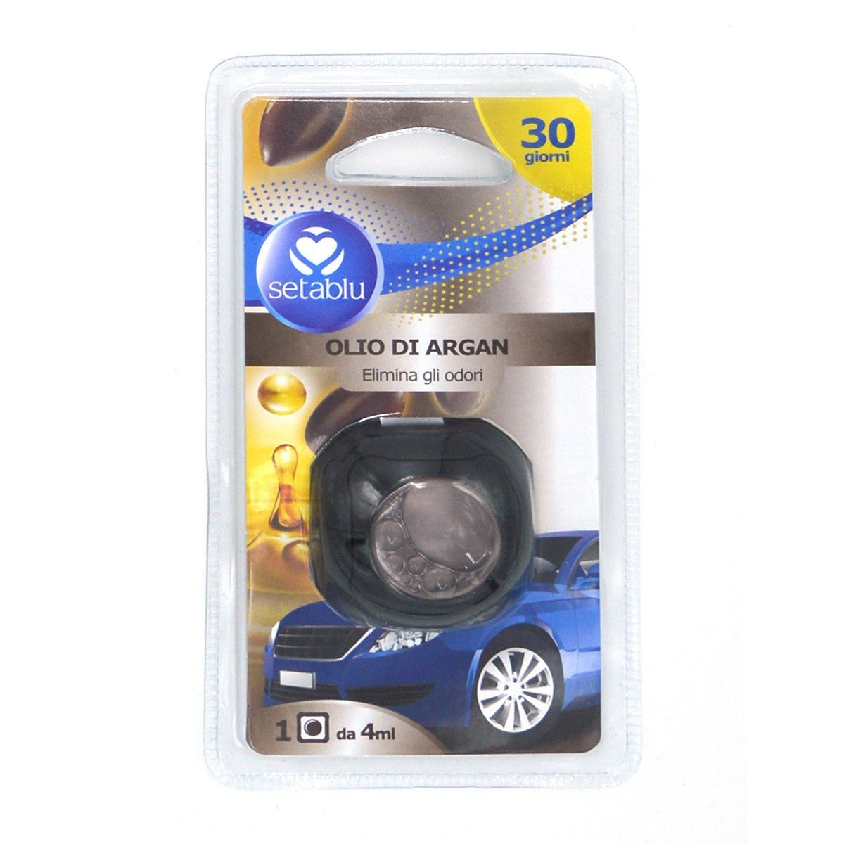 Setablu désodorisant voiture 591748 huile d’argan élimine odeurs 4ml 591748