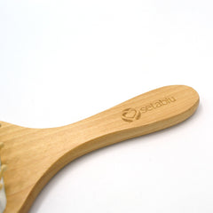 Setablu Brosse professionnelle 591700 en bois naturel et caoutchouc 24x8 cm