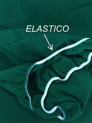 Tissu de table pour le jeu Poker vert 343919 avec élastique 140x140 cm carré
