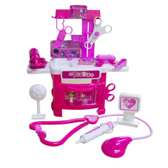 Set docteur avec accessoires 511312 pour enfants 28,5x28,5 cm premiers soins