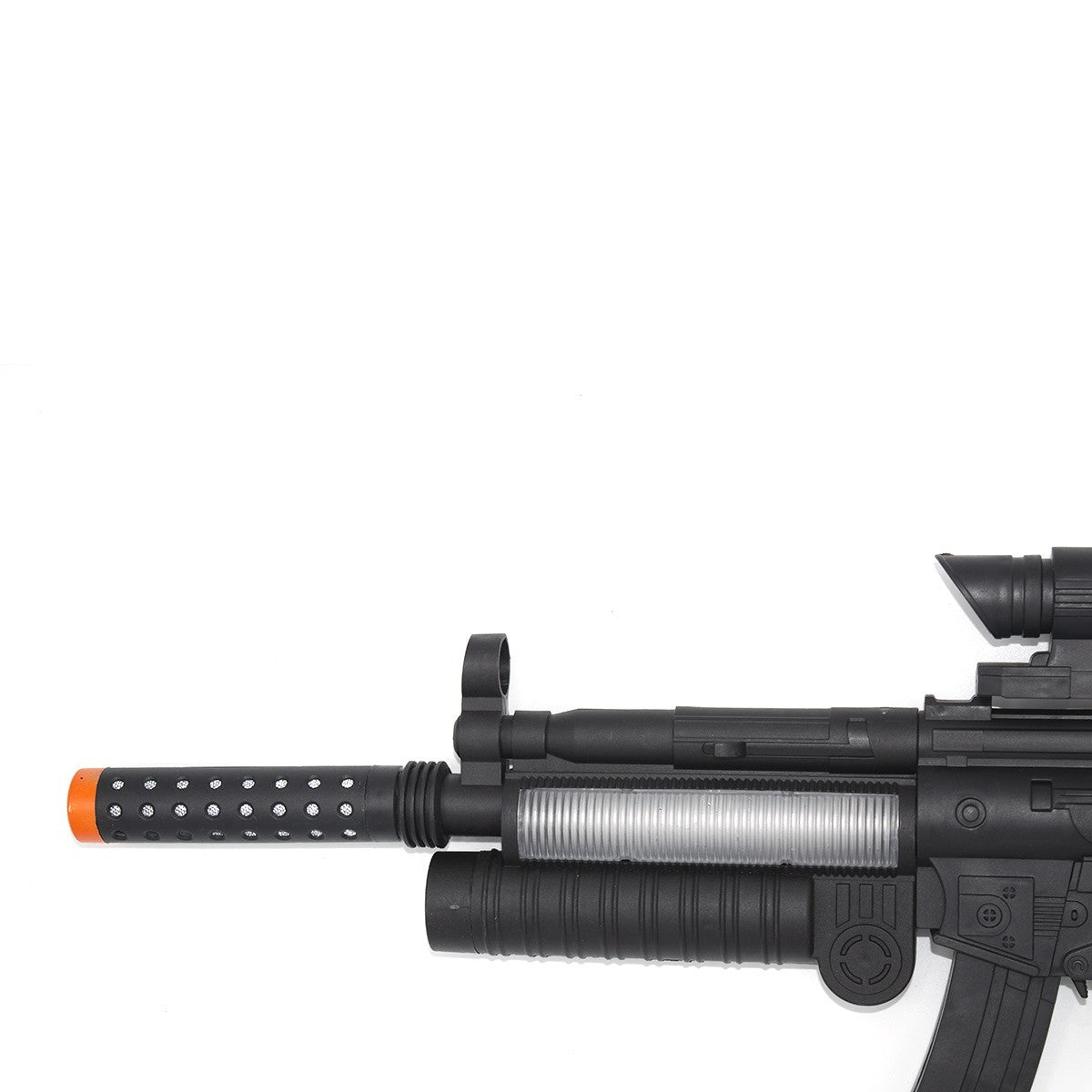 Mitraillette MP5 jouet avec projecteur et sons 358771 couleur Noir 62x23 cm