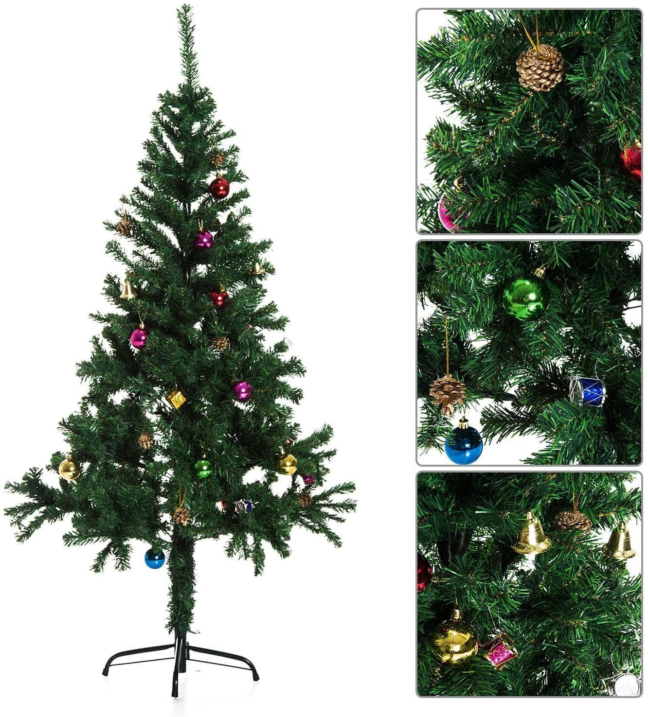 Arbre de Noël 180 cm avec 550 pointes 511035 branches épaisses PIN DES SURPRISES