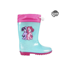 Bottine fille 23-3496 galosce pluie MY LITTLE PONY turquoise et rose
