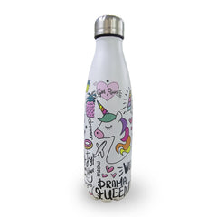 Bouteille UNICORN acier double paroi ID0009 réutilisable 500ml NO BPA