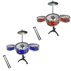 REMITOYS Set Batterie 4 éléments pour enfants 258048 à monter 30 cm