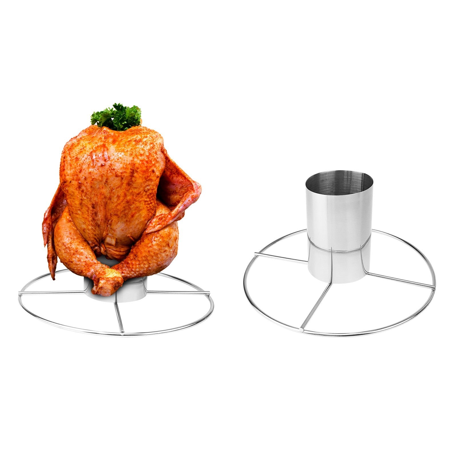 BBQ collection Rôtissoire pour poulets vertical 563497 Chicken Roaster 20x10 cm