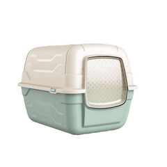 Roto Toilet Litière fermée 10588 pour chats 47x35xh40 cm avec filtre anti-odeur