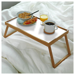 Plateau de lit en hêtre massif art 512 Made in Italy 50 x 33 x 2h cm