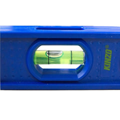 KINZO Mini Niveau à bulles 171302 avec base magnétique 3 positions 23 cm