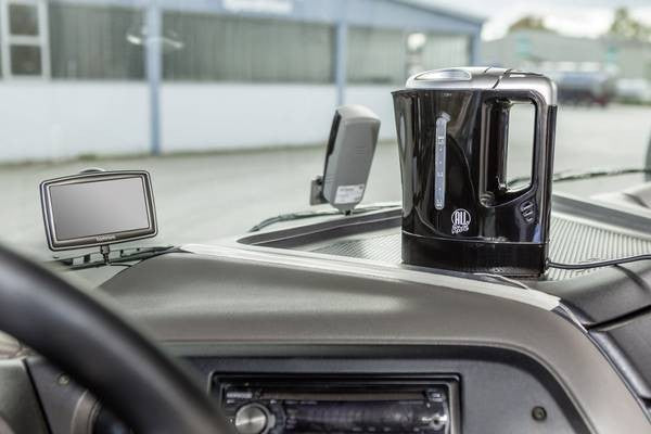 Bouilloire eau électrique 262673 commande tactile, voiture 0.8L 170W 12V ALLRIDE