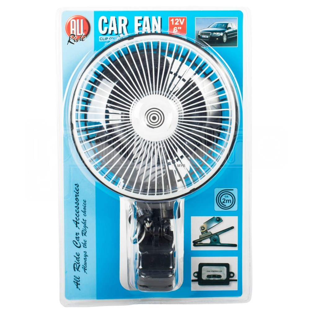 Ventilateur 24V avec pince 2060659 pince pour camion 26 x 18 x 15 cm TOUT RIDE