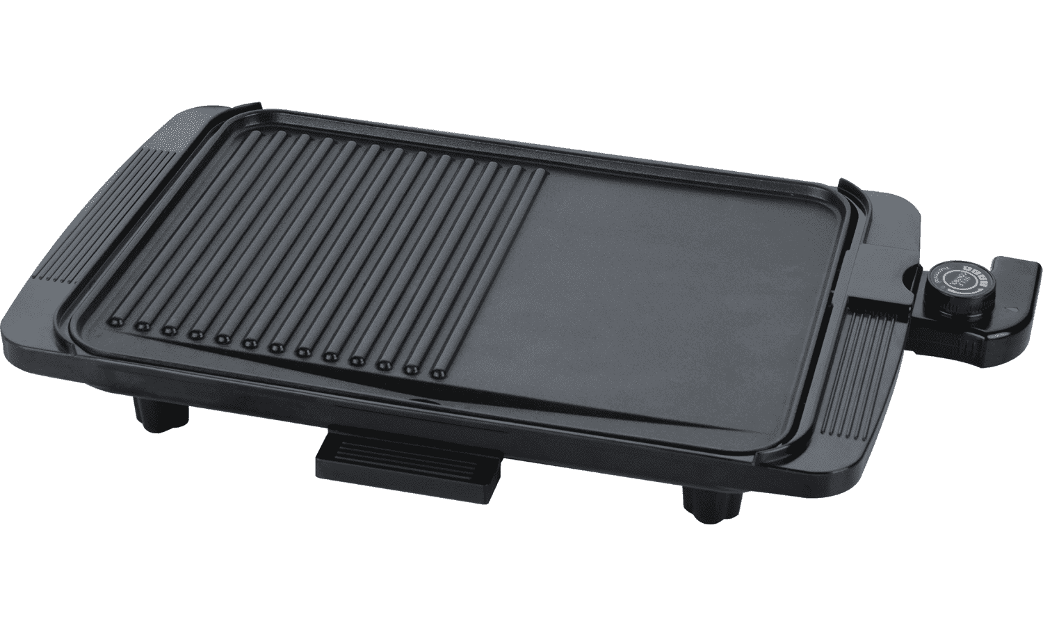Maître Grill électrique EB1500 plaque 1500W anti-adhérent amovible 50x30x8h cm