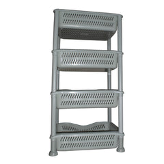 Chariot modulaire jusqu’à 4 paniers de fruits avec 36 x 28 x 9,5h cm