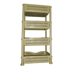 Chariot modulaire jusqu’à 4 paniers de fruits avec 36 x 28 x 9,5h cm
