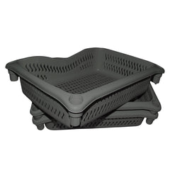 Chariot modulaire jusqu’à 4 paniers de fruits avec 36 x 28 x 9,5h cm
