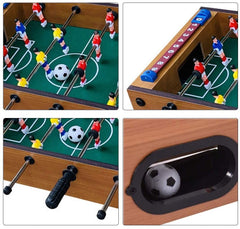 Table de Football Babyfoot 539706 table avec 2 boules 51x51x10h cm