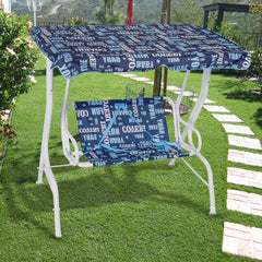 Enrico Coveri à bascule 2 places 3177196 enfants 113x12xh45 cm BLEU