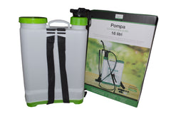 GARDENGO Pulvérisateur Pompe à pression à l’épaule 16 litres et 3 buses 4,5 bar