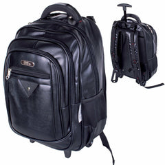 Coveri Collection Sac Trolley business 35x19x55h cm Polyester noir