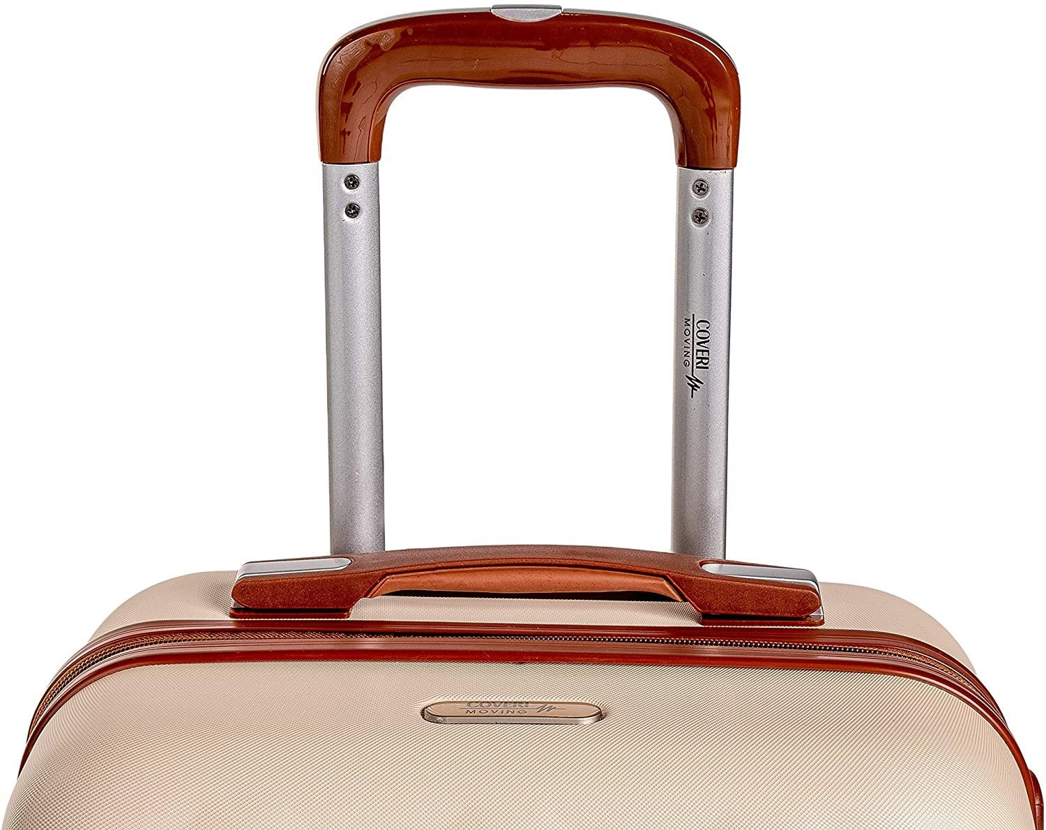 Coveri Collection Set 3 voyage trolley ABS 6065013 BERLIN Beige et Marron
