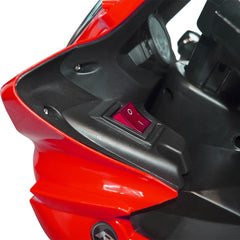 Moto électrique enfants ARROW 6V 4ah B39330 contrôle au pied lumières et sons