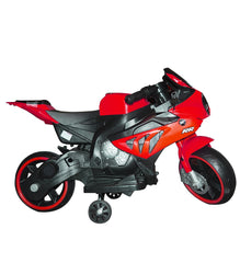 Moto électrique enfants ARROW 6V 4ah B39330 contrôle au pied lumières et sons
