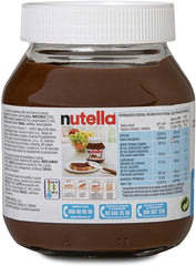 Boîte en verre Ferrero Nutella 600gr crème de noisette et de cacao