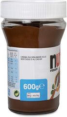 Boîte en verre Ferrero Nutella 600gr crème de noisette et de cacao