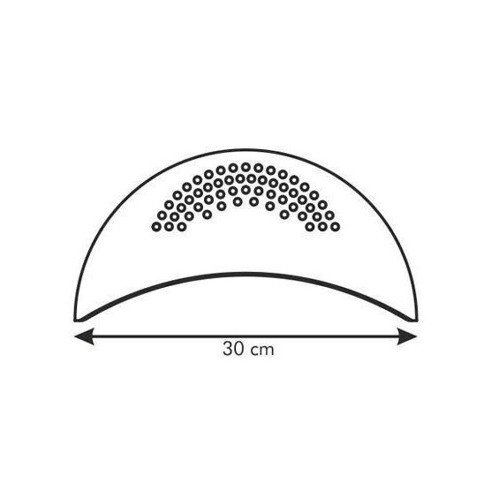 Gustocasa 513260 Passoire universelle à bord des pots de 14 à 28cm de diamètre