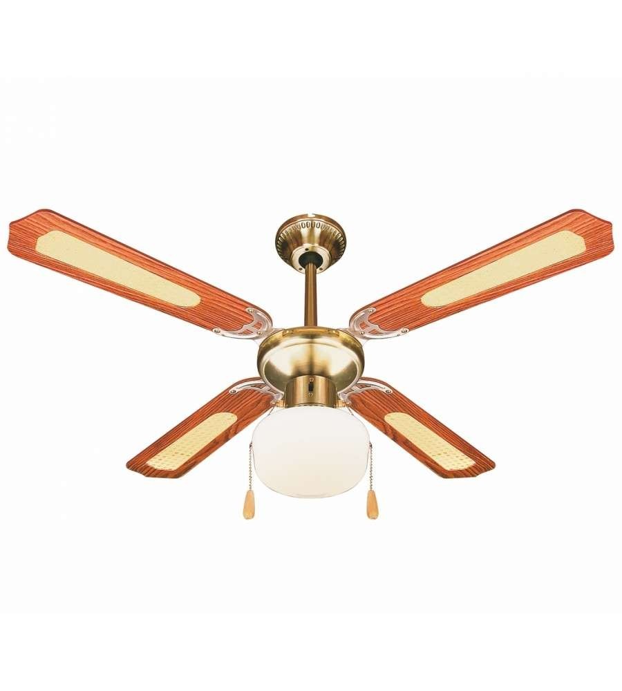 Ventilateur de plafond DIVINA AIR avec lumière DA51011 quatre pales 70W 130cm