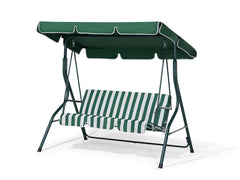 Bascule 3 places 349001 structure en acier peint 170x110x152cm tubulaire 16mm