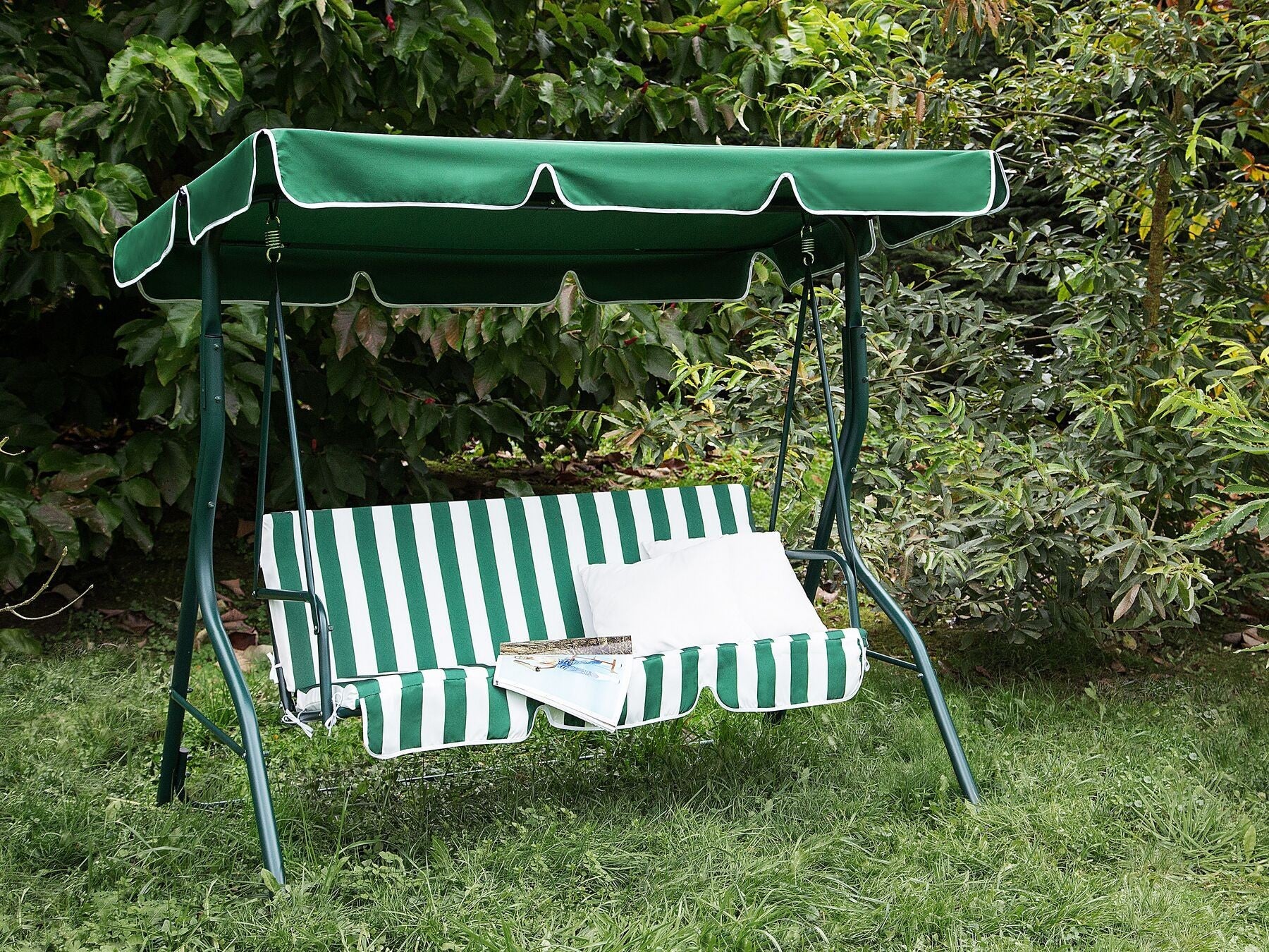 Bascule 3 places 349001 structure en acier peint 170x110x152cm tubulaire 16mm
