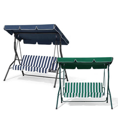 Bascule 3 places 349001 structure en acier peint 170x110x152cm tubulaire 16mm