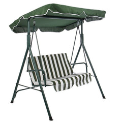 Bascule 2 places 349003 structure en acier peint 140x110x152cm tubulaire 16mm