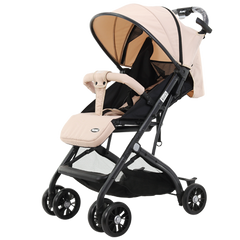 Poussette NUNU' BUGSY NU-C1-BG Color KHAKI 516605 pliage Chariot couvre-jambes
