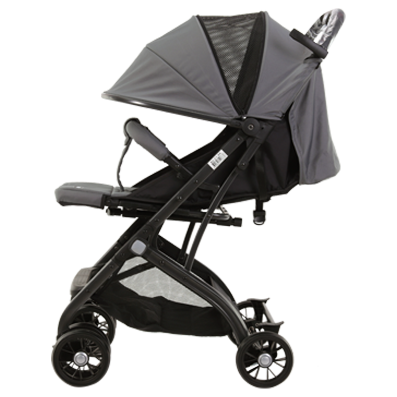 Poussette NUNU' BUGSY NU-C1-BK OXFORD GRAY 516636 pliage Chariot couvre-jambes