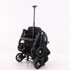 Poussette NUNU' BUGSY NU-C1-BL couleur BLEU pliant 516629 Chariot couvre-jambes
