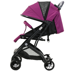 Poussette NUNU' BUGSY NU-C1-VN Purple 516612 pliant Chariot couvre-jambes