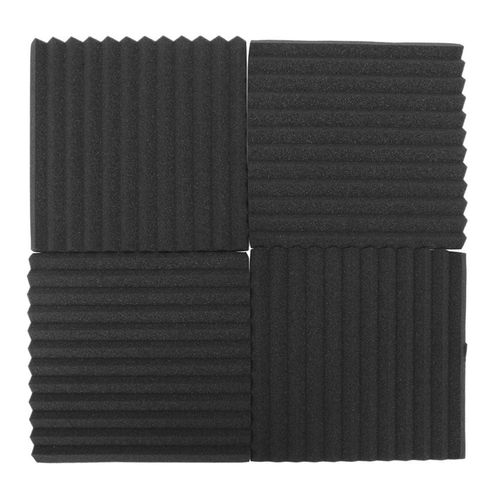 FUBUCA Kit 12pz Panneaux insonorisants en polyuréthane expansé 300x300x250m