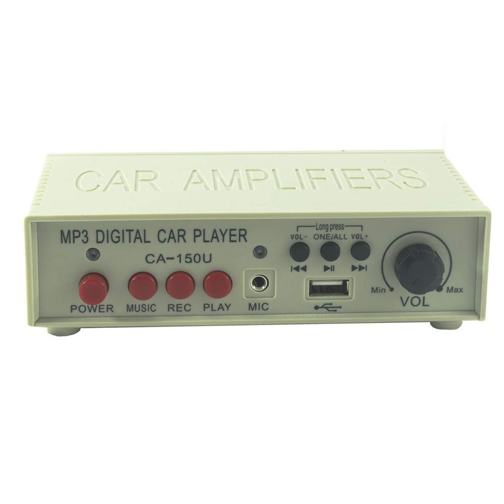 Mégaphone De voiture, PVC, avec amplificateur USB pour annonces de publicité MP3