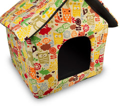 901064 Panier doux en forme de niche FANTASY pour les petits chiens