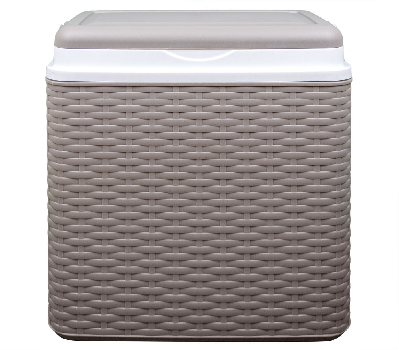 ADRIATIC 271674 Réfrigérateur portable 24 litres,PP GRIS trame RATTAN 40x37x23cm