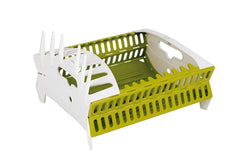 Égouttoir de rangement THINK FLAT pliable 871124 haute capacité, porte-couverts