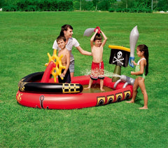 Piscine Play Center Pirates BESTWAY 53041 canon de pulvérisation 190x140x96 cm