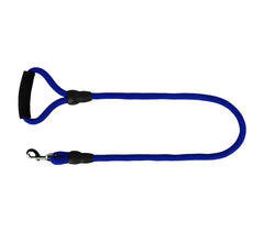 Laisse à corde en nylon 280120 chiens taille moyenne 120 cm avec mousqueton noir