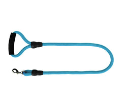 Laisse à corde en nylon 280120 chiens taille moyenne 120 cm avec mousqueton noir