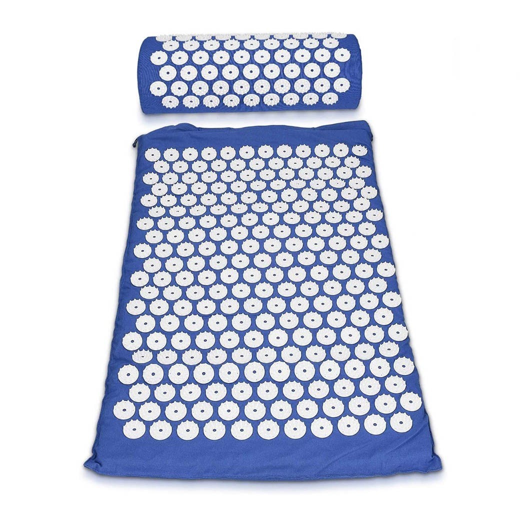 Tapis d’acupression et coussin 303302 posture dos détendre les muscles