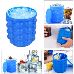 Cube Maker seau en silicone 018053 pour glace glace à double usage