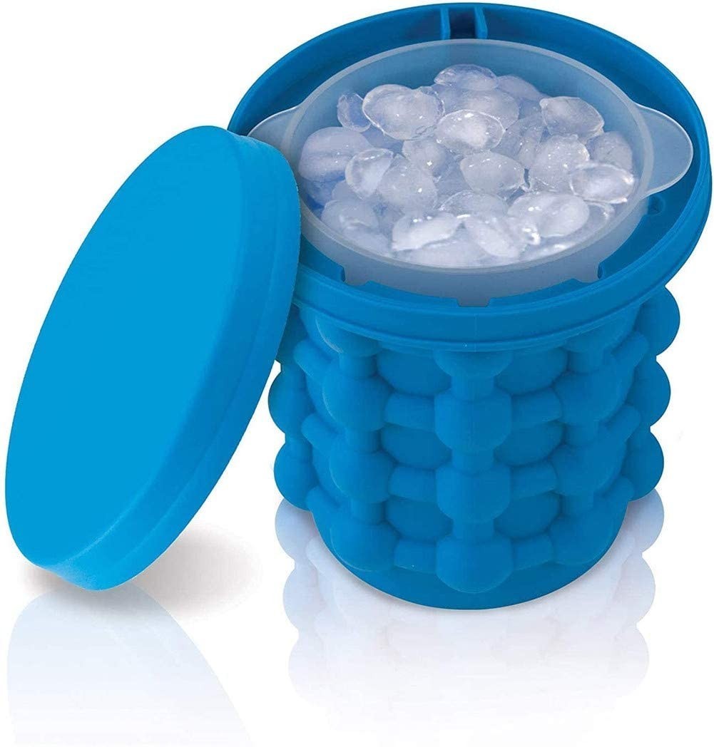 Cube Maker seau en silicone 018053 pour glace glace à double usage