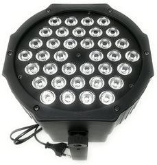 Phare strobo rgb projecteur 36 led coloré 000364 effet de disque 4 modes